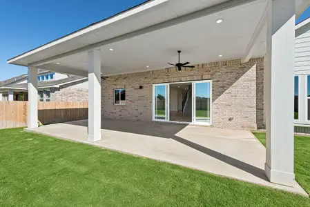 New construction Single-Family house 124 Irvine Pass, Liberty Hill, TX 78642 plan Keeton - image