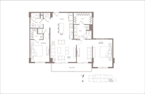 New construction Condo house 1850 John F Kennedy Cswy, North Bay Village, FL 33141 plan B1 - image