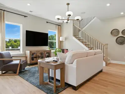 New construction Townhouse house 8328 Discovery Ln, Charlotte, NC 28216 plan Douglas - image
