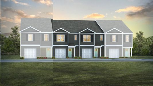 New construction Single-Family house 3102 Lobelia Ln, Leland, NC 28451 plan Pearson Townhome - image