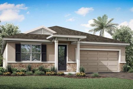 New construction Single-Family house 34733 Flower Patch Dr, Dade City, FL 33525 plan Pinnacle - image