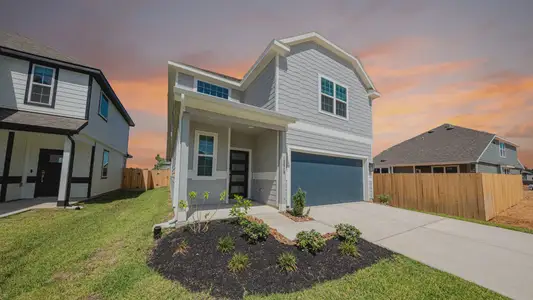 New construction Single-Family house 13610 Kit Run, Splendora, TX 77372 plan The Wisteria - image