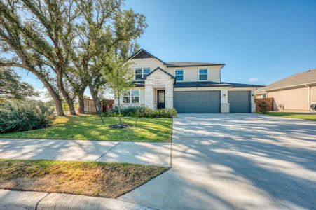 New construction Single-Family house 101 Plumbago Ln, Marble Falls, TX 78654 plan Ammolite - image