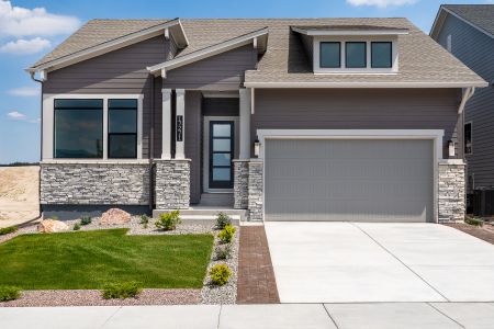 New construction Single-Family house 17271 Crimson Clover Dr, Monument, CO 80132 plan The Greenhorn - image