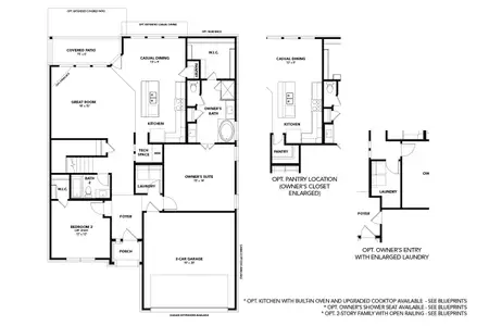 New construction Single-Family house 1108 Sunbeam Cv, Anna, TX 75409 plan Hickory - image