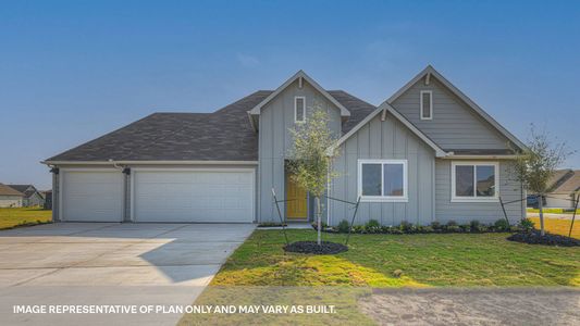 New construction Single-Family house 185 Teal St, Fredericksburg, TX 78624 plan The Dean - image