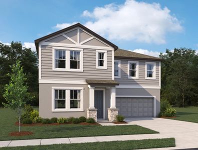 New construction Single-Family house 11127 Tire Swing Dr, Parrish, FL 34219 plan Griffin - image