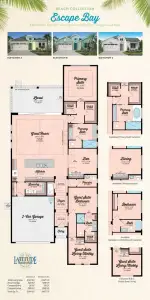 New construction Single-Family house 356 Latitude Blvd, Hardeeville, SC 29927 plan Escape Bay - image