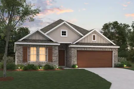 New construction Single-Family house 3908 Birch Ln, Argyle, TX 76226 plan Ellsworth - 40' Smart Series - image