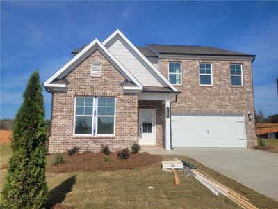 New construction Single-Family house 740 Ocmulgee Crossing, Locust Grove, GA 30248 Idlewild- photo 0