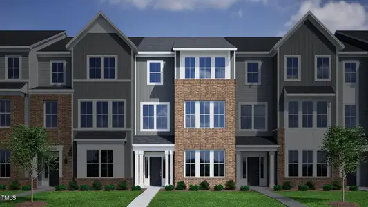 New construction Townhouse house 307 Chesapeake Commons St, Unit 100, Garner, NC 27529 null- photo 0