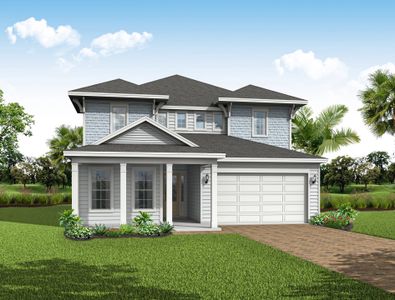 New construction Single-Family house 76 Courtney Manor Ct, St. Augustine, FL 32092 plan Scarlett - image