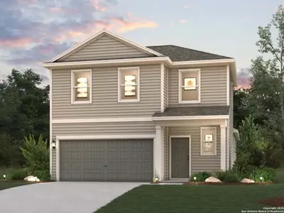 New construction Single-Family house 4318 Clarisse St, New Braunfels, TX 78130 plan Hawthorne - 1802 - image