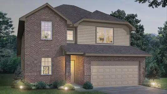 New construction Single-Family house 3001 Mustang Grove Wy, Brookshire, TX 77423 plan The Tivoli - image