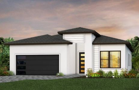 New construction Single-Family house 9291 Cape Honey Bee Ln, Unit Mystique 35, Lake Worth, FL 33467 - image