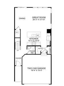 New construction Townhouse house 200 Copper Hill Run, Greenville, SC 29611 plan Thornewood - image