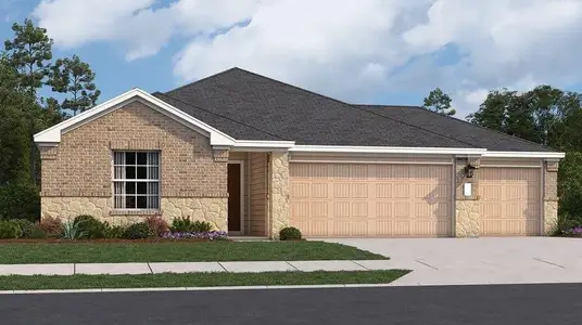New construction Single-Family house 101 Goodwood St, Hutto, TX 78634 plan Pierson - image
