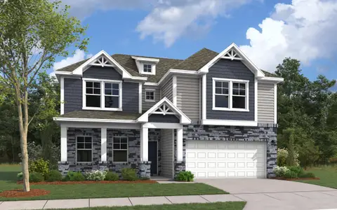 New construction Single-Family house 454 Brick House Rd, York, SC 29745 plan Hamilton - image