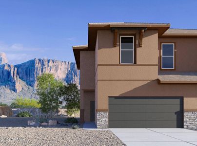 New construction Townhouse house 5828 E Rose Garden Lane, Phoenix, AZ 85054 - photo 0