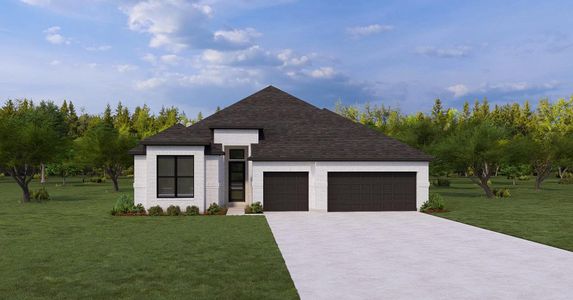 New construction Single-Family house 112 Lake Como Pt, New Braunfels, TX 78130 plan Franklyn II - image