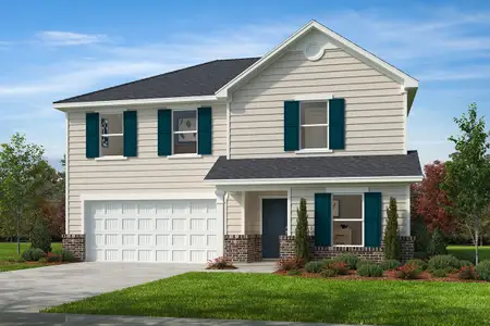 New construction Single-Family house 2405 Quiet Woods Rd, Monroe, NC 28110 plan 2177 Modeled - image