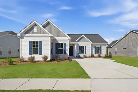 New construction Single-Family house 1121 Masters Place Wy, Durham, NC 27703 plan Salters - image