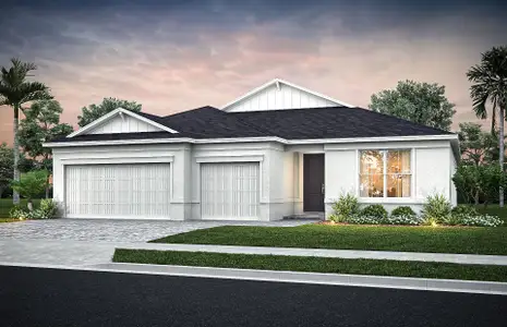 New construction Single-Family house 1403 Red Tree Rd, Vero Beach, FL 32968 plan Ashby - image