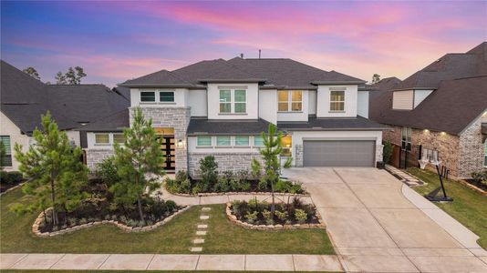 New construction Single-Family house 4130 Pleasant Ridge Dr, Spring, TX 77386 plan Trieste - image