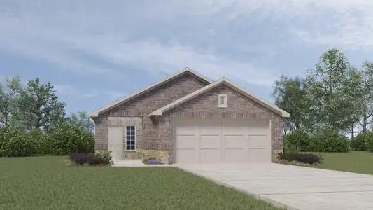 New construction Single-Family house 1610 Fawn Creek Dr, Blue Ridge, TX 75424 plan Olive - image