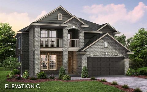 New construction Single-Family house 1730 Prairie Ridge Court, Angleton, TX 77515 Silverthorne- photo 0