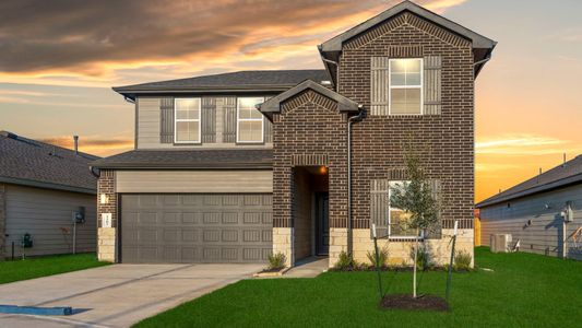 New construction Single-Family house 31126 Jubilee Gardens Dr, Fulshear, TX 77441 plan Mitchell - X35M - image