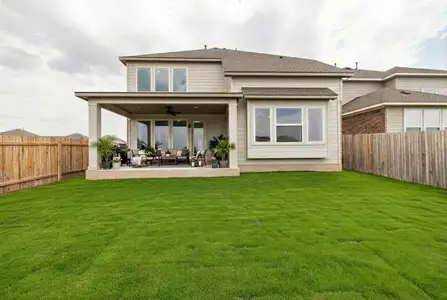 New construction Single-Family house 404 Amista Dr, Liberty Hill, TX 78642 plan Travis - image