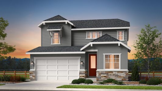 New construction Single-Family house 3402 N Buchanan Way, Aurora, CO 80019 - photo 0