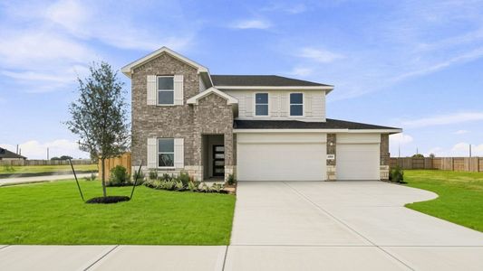 New construction Single-Family house 4001 Sun Burst Ln, Brookshire, TX 77423 plan Mitchell - image