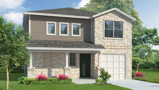 New construction Single-Family house 13829 Pease Xing, San Antonio, TX 78253 plan 2243 - Elev B - The Stanley - image
