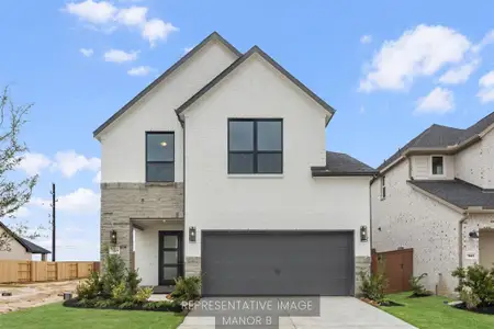 New construction Single-Family house 105 Railhead Dr, Georgetown, TX 78633 plan The Manor - image