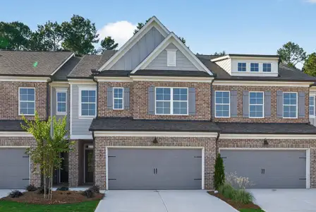 New construction Townhouse house 131 Windsor Park Ct, Jefferson, GA 30549 - image