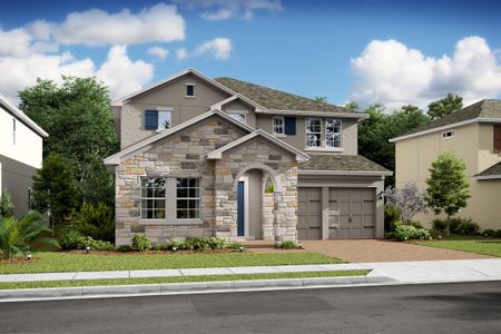 New construction Single-Family house 12570 Gold Honeysuckle St, Winter Garden, FL 34787 plan Xavier II - image
