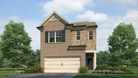 New construction Single-Family house 4464 Manor Hill Dr, Union City, GA 30291 plan Salisbury 24' - image