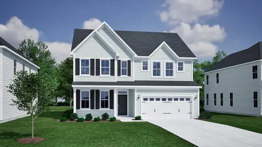 New construction Single-Family house 114 Fox Creek Ct, Easley, SC 29642 plan Mulberry - image