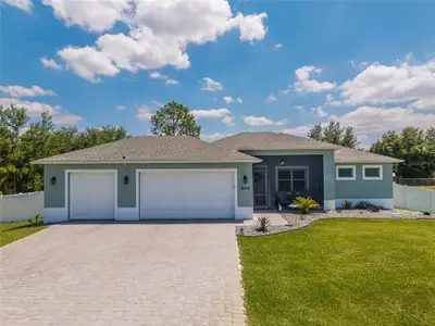 New construction Single-Family house 908 Hibiscus Ave, Lehigh Acres, FL 33972 - image