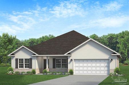 New construction Single-Family house 5243 Muscadine Wy, Milton, FL 32570 plan 2100 - image