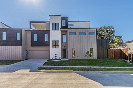 New construction Townhouse house 4319 Sylvester St, Dallas, TX 75219 - image