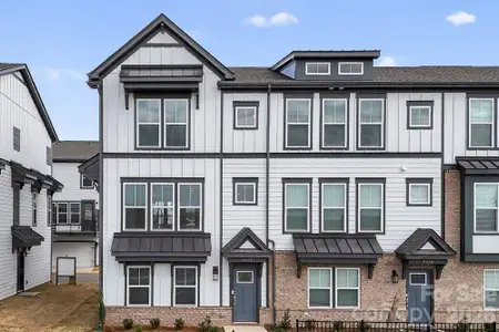 New construction Townhouse house 9452 Senator Royall Dr, Charlotte, NC 28262 plan Vail II - image