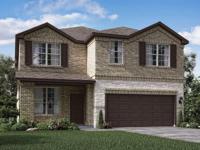 New construction Single-Family house 2410 Yuma Hills Cir, Crosby, TX 77532 plan The Texoma (3L08) - image