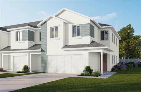 New construction Townhouse house 5825 Jackie Mae Pl, Riverview, FL 33578 - image