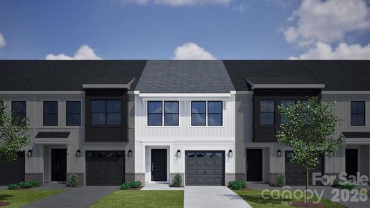 New construction Townhouse house 6314 Abelia Ave, Charlotte, NC 28269 plan Foxglove - image