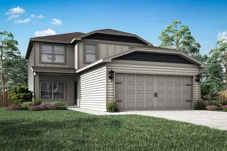 New construction Single-Family house 8408 White Wolf Trl, Ponder, TX 76259 plan Piper - image