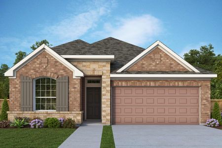 New construction Single-Family house 42581 Summer Crest Rd, Magnolia, TX 77354 The Cloverstone- photo 0