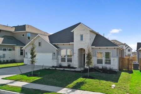 New construction Single-Family house 17205 Kiyah Rose Wy, Pflugerville, TX 78660 plan Hideaway II - image